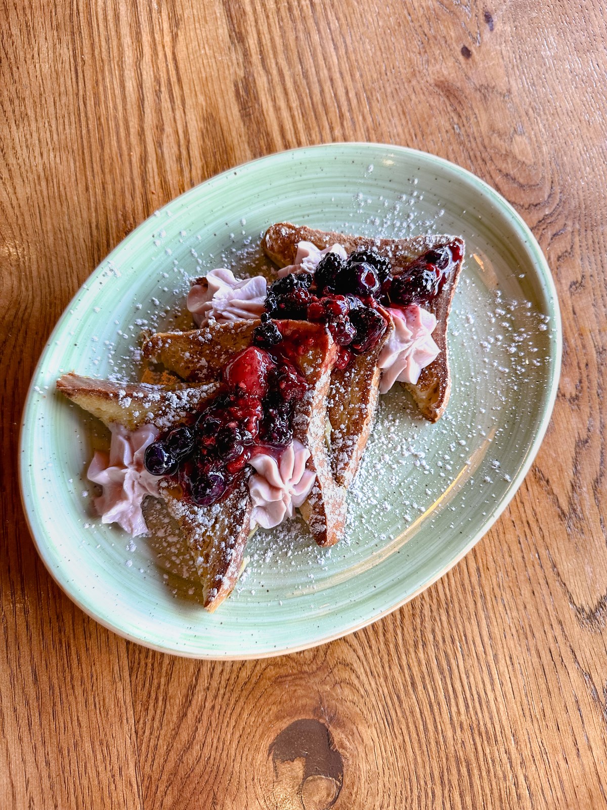 Berries and Cream French Toast